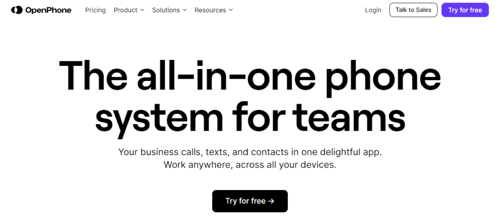 OpenPhone-Modern-business-phone