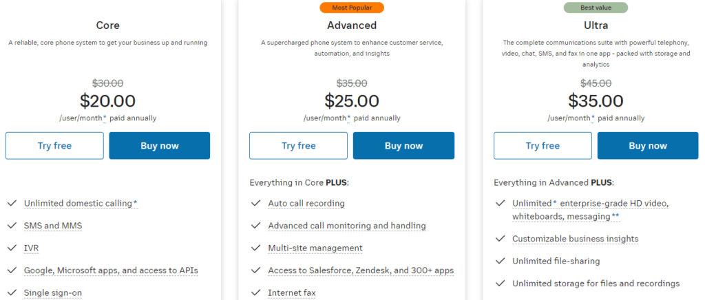 Ringcentral-pricing-plans