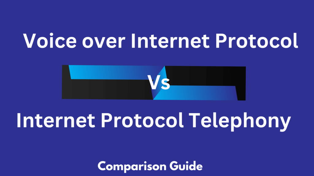 VoIP-vs-IP Telephony